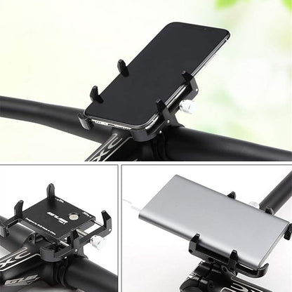 GUB Thick Case Design Bike & Motorcycle Phone Mount Handlebar Holder Adjustable Compatible with iPhone XR Xs 7s 8 Plus,Compatible with SamsungS7/S6/Note5/4,Any Cell Phones with Thick Phone Case (red)