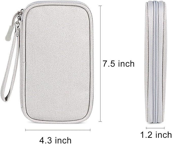Organizer Bag Case Electronic Devices Travel Pouch Cable USB Charger Accessories Cellphone SD Power Bank Earphone