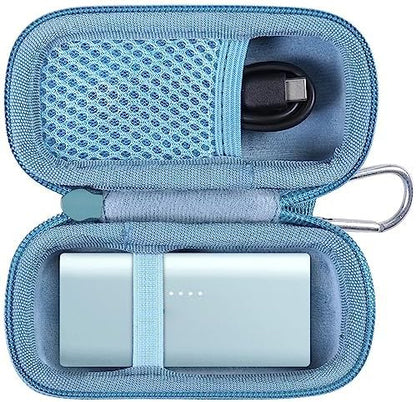 co2CREA Hard Case Compatible with Anker 621 Nano Power Bank 5,000mAh 12W Portable Charger, Blue Case