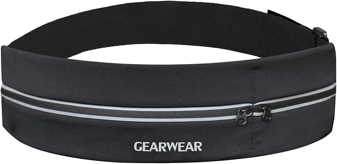 Running Belt | Runner Fanny Pack for Women and Men | Adjustble Waist Band Pack for Storage Phone
