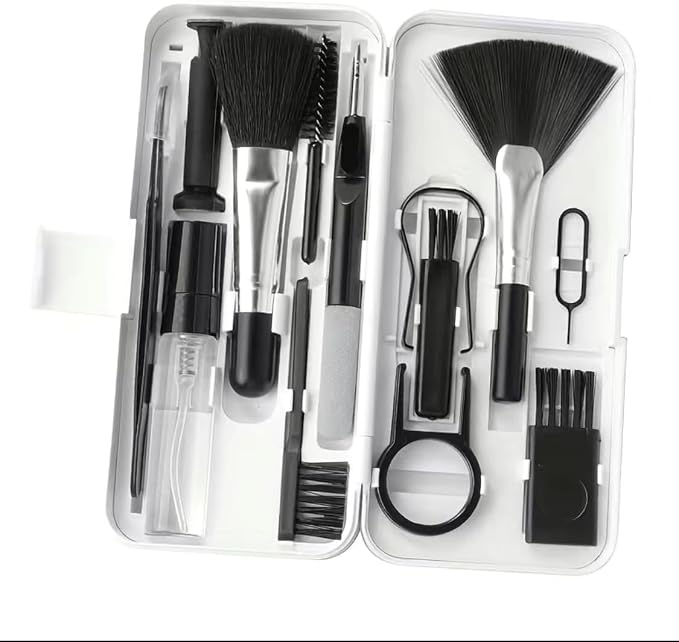 ImmacuKit 18-in-1 Electronic Device Cleaning Kit with Magic Cleaner Gel -Use On Phone, Earbuds, Laptop, Keyboard, Smart Watch, Tablet, PC, Controller, Gaming Console, Remote, Camera, Mouse, Speakers