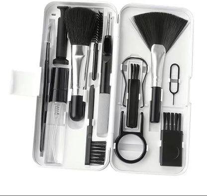 ImmacuKit 18-in-1 Electronic Device Cleaning Kit with Magic Cleaner Gel -Use On Phone, Earbuds, Laptop, Keyboard, Smart Watch, Tablet, PC, Controller, Gaming Console, Remote, Camera, Mouse, Speakers
