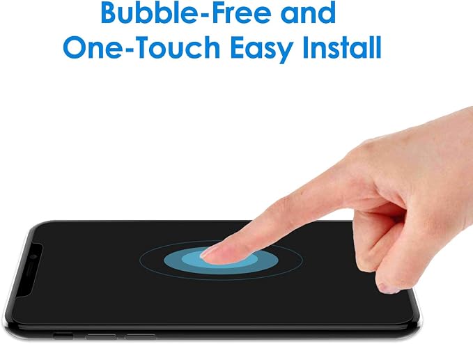 JETech Screen Protector for iPhone 11/XR, 2-Pack | HD Clear, Face ID Compatible, Anti-Scratch Glass