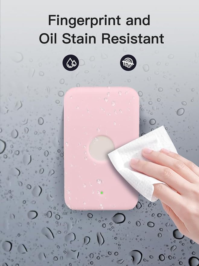 Case for Apple iPhone Air MagSafe Battery,Soft Skin Silicone Full Protective Case-Pink