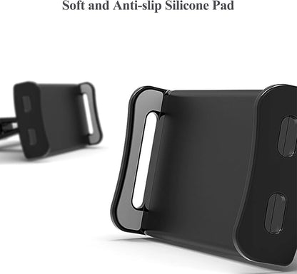 FYOUNG Car Headrest Mount Compatible with Switch 2 Model 2025/ Swith OLED/Switch, Adjustable Car Holder Compatible with Switch/iPhone/iPad and Other Devices (4"-11")-Black