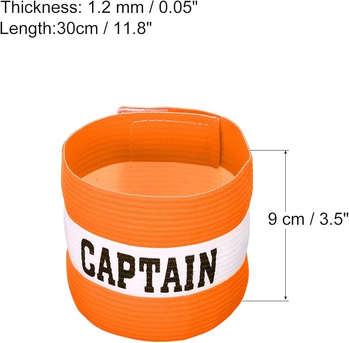 PATIKIL Captain's Armband, Elastic Arm Band for Soccer Training