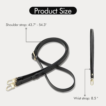 ZVE for iPhone 16 Pro Max Wallet Case, Zipper Crossbody Case with Wrist Strap Card Holder Protective Cover for Women for iPhone 16 Pro Max 6.9" Black
