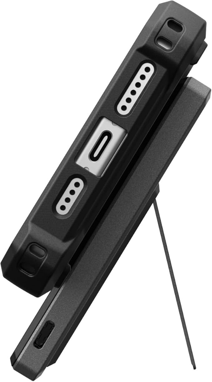 URBAN ARMOR GEAR UAG 5000mAh Power Bank SRGE 20W USB-C Slim Magnetic Wireless Portable Charger Fast Charging Battery Pack w/Kickstand Compatible with iPhone 17, Samsung Galaxy S26, Black/Grey