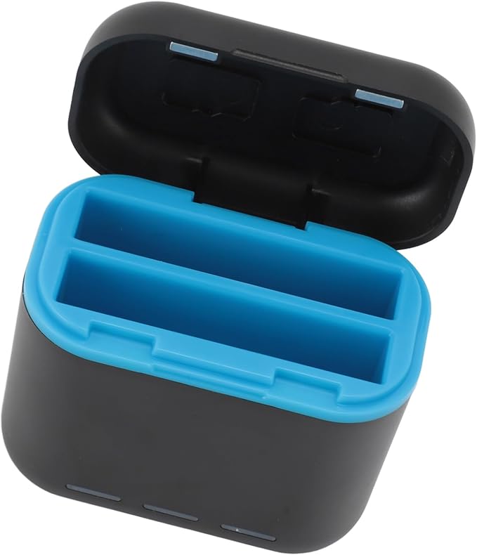 Camera Battery Charging Box Type C Fast Charging 2 Slot Battery Charger Storage Case for X3 Compact Portable ABS Travel Accessories