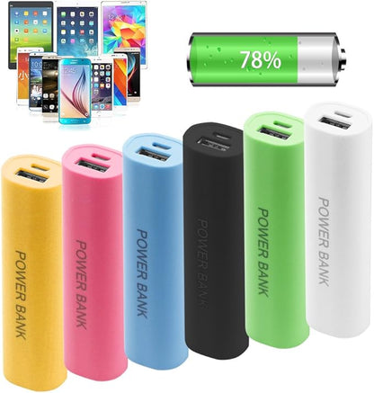 18650 Battery Power Bank Case DIY Empty Shell, Portable USB Charger Box with Self-Adaptive Technology