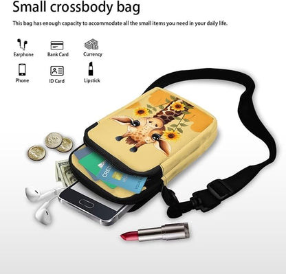 DISNIMO Small Crossbody Bags for Women Trendy Cross Body Cell Phone Shoulder Bags Purses with Adjustable Strap