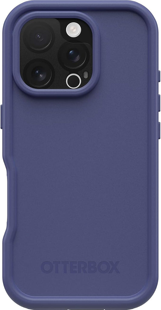 OtterBox iPhone 16 Pro FRĒ Series Waterproof Case with MagSafe (Designed by LifeProof) - Denver Dusk Purple, Waterproof, 60% Recycled Plastic, Sleek and Stylish | with MagSafe, Waterproof, 60% Recycled Plastic, Sleek and Stylish