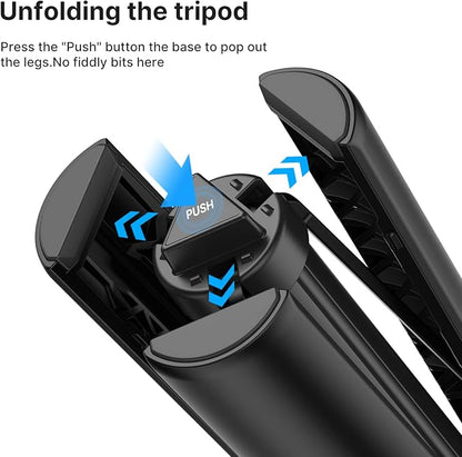 59in Invisible Selfie Stick Tripod for Insta360 X5/X4/X3/ONE X2/GO 3s/DJI Osmo 360, ULANZI TT52 Extension Pole Adjustable Waterproof Handle Grip for GoPro, DJI Osmo Pocket 3 Action 5 Pro/4
