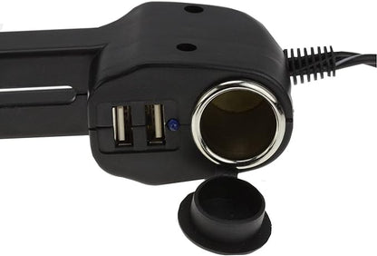 Navitech USB Port 4.2A headrest Mount with Integrated car Charger Compatible with It UK 10.1" Quad Core, Google Android 4.4 Tablet PC