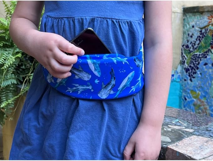 BANDI KIDS Pocket belt for Medical, Sports, Play Comfortable fit Adjustable waist pack, Made In USA