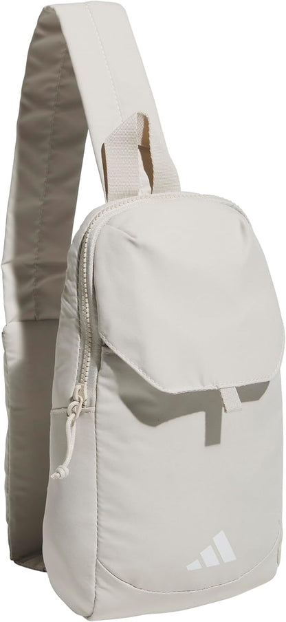 adidas Essentials 3 Sling Crossbody Bag (5L), Wonder Alumina Grey, One Size