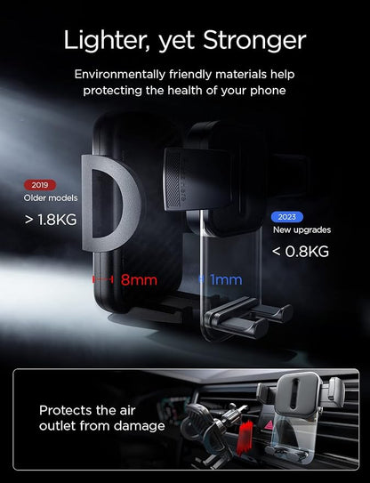 LISEN for MagSafe Car Mount Magnetic Phone Holder for Your Car Magnet Air Vent Cell Phone Holder Mount Car Accessories Gift for Men Women fit iPhone 17-12 Dashboard Mount Kits