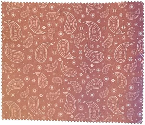 Pink Bandana Cleaning Cloth Wipe | Reusable Eyeglasses Wipes for Camera Lens, Cell Phone Screens | 1 pcs | 6 x 7 Inch