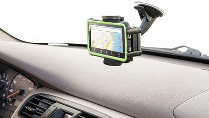 ARKON Windshield and Dash Car Phone Holder Mount for iPhone X 8 7 6S 6 Plus 8 7 6S 6 Galaxy Note Retail Black (SM415)