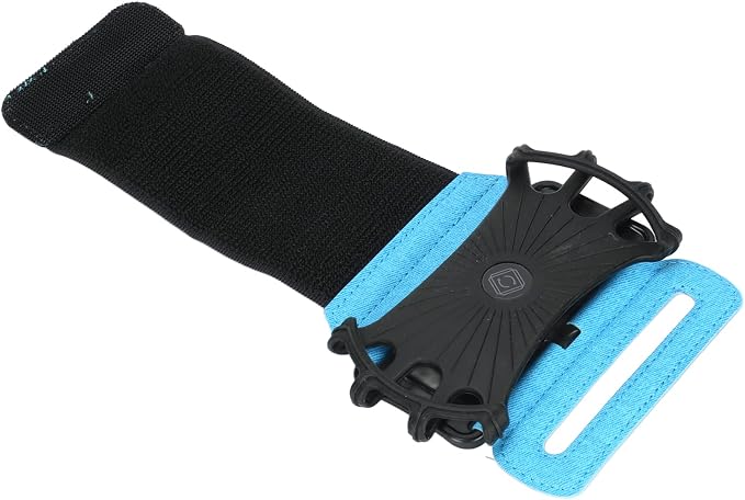 Diyeeni Phone Wristband Holder, 360 Degree Rotatable Cellphone Wrist Phone Holder, Arm Band Cell Case, for 13 Pro, for S22, for, for Hiking Biking Running(Blue)