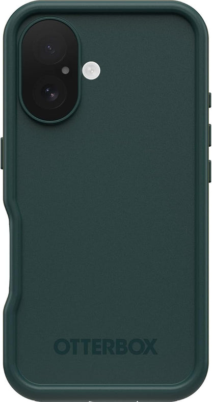 OtterBox iPhone 16 FRĒ Series Waterproof Case with MagSafe (Designed by LifeProof) - Sagebrush Green, Waterproof, 60% Recycled Plastic, Sleek and Stylish