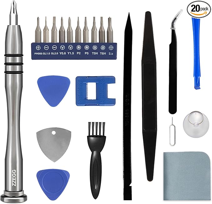 Screwdriver Repair Set Tool Cleaning Kit for Apple iPhone 5 6 6S 7 8 X XS XR SE 11 12 13 14 15 Plus Pro Max mini ipod,ipad,Mobile cell phones,Switch,watch,Glasses,Camera,Tablet,etc