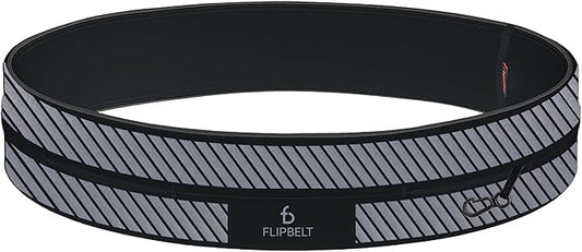 FlipBelt Classic Running Belt, Running Fanny Pack for Women and Men, USA Company