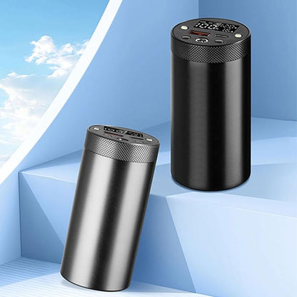 Mjaie Lightweight Aluminum Powerbank Shell Impacts 46950 Battery Case Easy Replacement for Outdoor Activities Aluminum Alloy Case