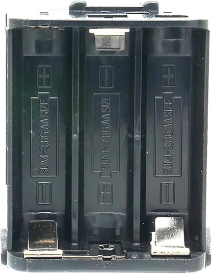 Walkie Talkie Replacement Battery Case, 6X AA Battery Case for Kenwood Radio TH-28 TH-48 TH-78HT