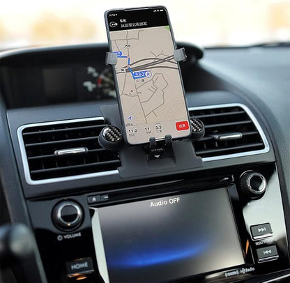 for Subaru WRX Car Phone Mount, Carbon Black Interior Hands Free Phone Holder, Gravity Air Vent Car Mount for Cell Phone Compatible with Subaru WRX STi 2016-2021