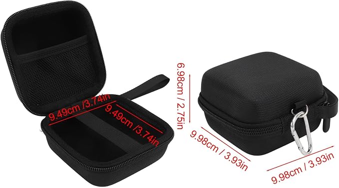 ANGGREK Foldable Charger Travel Case, Hard Shock Proof Charger Travel Case for Outdoor