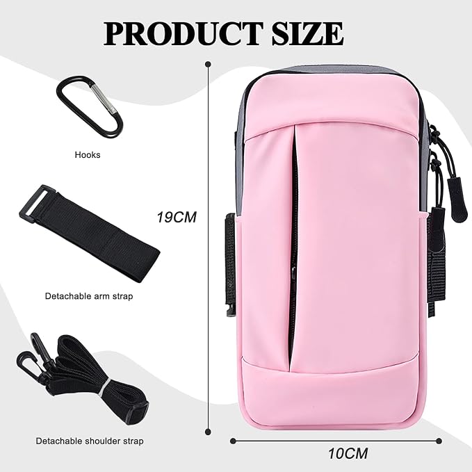 Phone Holder for Running Armband Cell Phone Holder,Small Purses for Women Crossbody Kids,iPhone 17 16 15 14 13 12 11 Pro Max Xs Xr X 8 7 Plus SE Mini Galaxy Ultra S26 Note Bags Gym Arm Bands