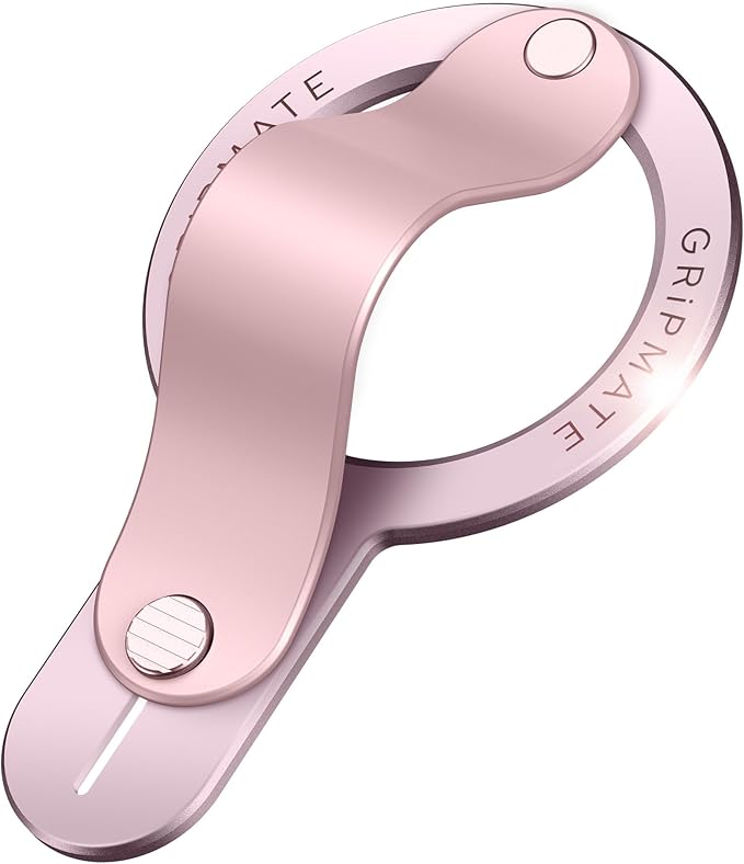 for MagSafe Phone Grip for iPhone - Magnetic Phone Ring Holder Detachable for iPhone 17 - Comfortable Finger Phone Loop Grip for Apple 16/15/14/13/12,Pink