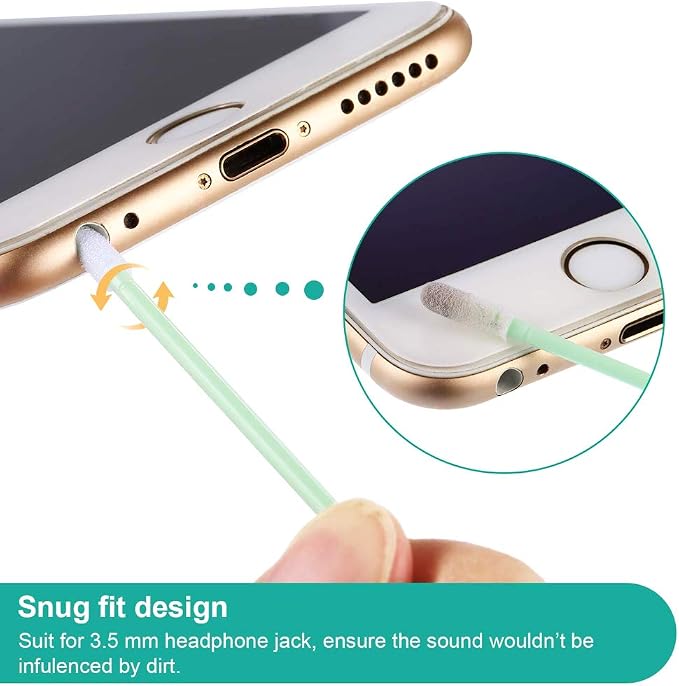 44 Pieces Cell Phone Cleaning Kit, USB Charging Port and Headphone Jack Cleaner Brush Tool Set Compatible with iPhone Xs Max X 8/7/6/5/4 iOS Samsung LG Huawei MacBook and Android Devices