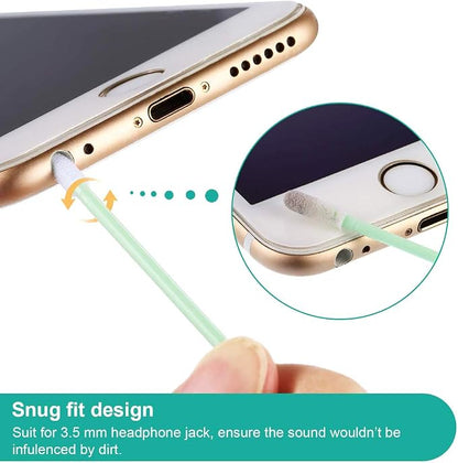 44 Pieces Cell Phone Cleaning Kit, USB Charging Port and Headphone Jack Cleaner Brush Tool Set Compatible with iPhone Xs Max X 8/7/6/5/4 iOS Samsung LG Huawei MacBook and Android Devices