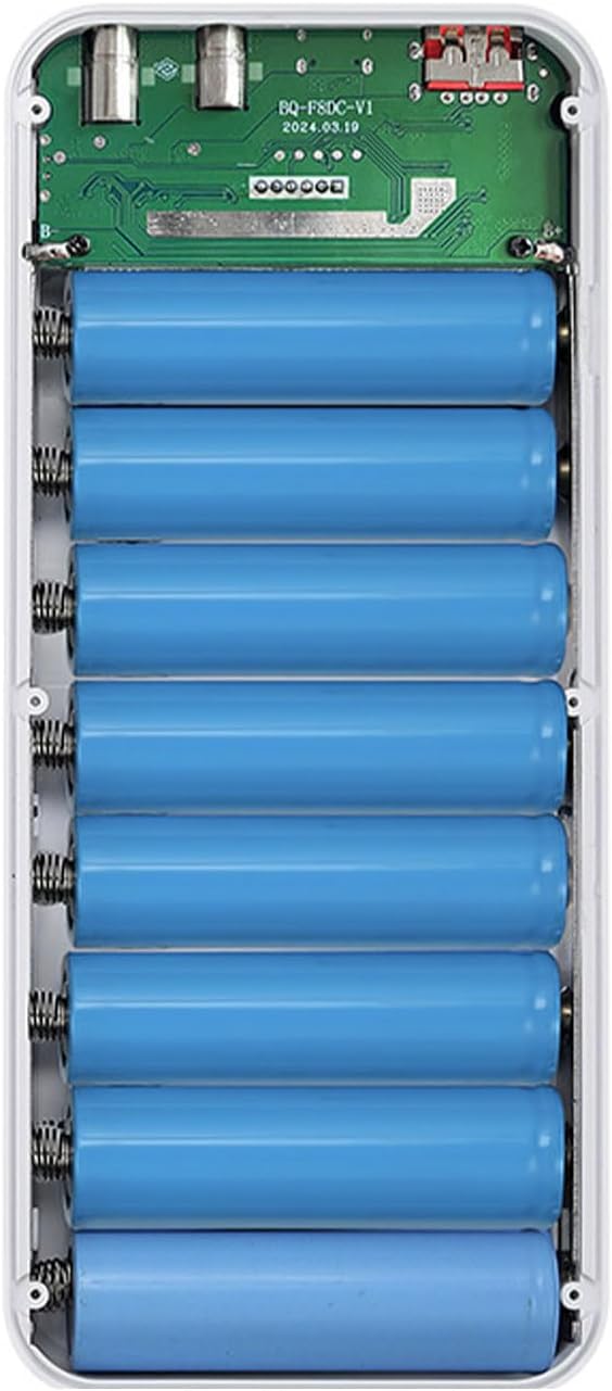 Quick-Charge Shell, Multi-Slot 18650 Battery Case with Project Portable Battery Box