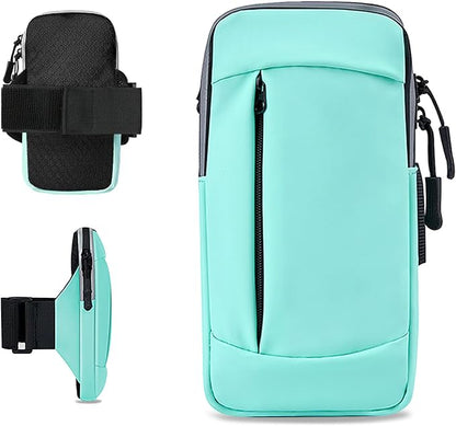 Phone Holder for Running Armband Cell Phone Holder for iPhone 11 12 13 14 15 16e 16 17 Pro Max Xs Xr X 8 Plus Mini Galaxy Ultra Note Pouch Women Men Kids,Exercise Workout Arm Bands Bag Sleeve