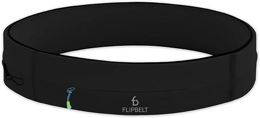 FlipBelt Zipper Running Belt, Waist Pack for Fitness and Running, US Company