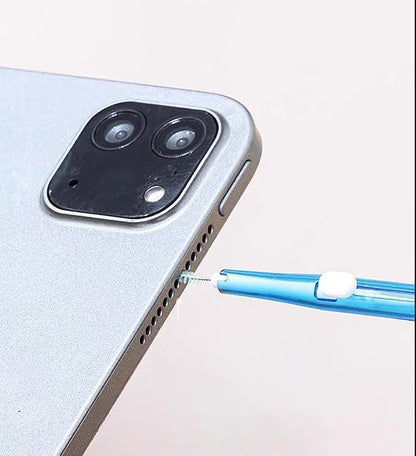 5 Pack Phone Charge Port Cleaning Tool kit, Anti-Clogging Mini Brushes Cleaner for iPhone 17 Pro Max Camera Lens, Speaker and Receiver, Dual Side Multifunctional Cleaning Tool Compatible with AirPods