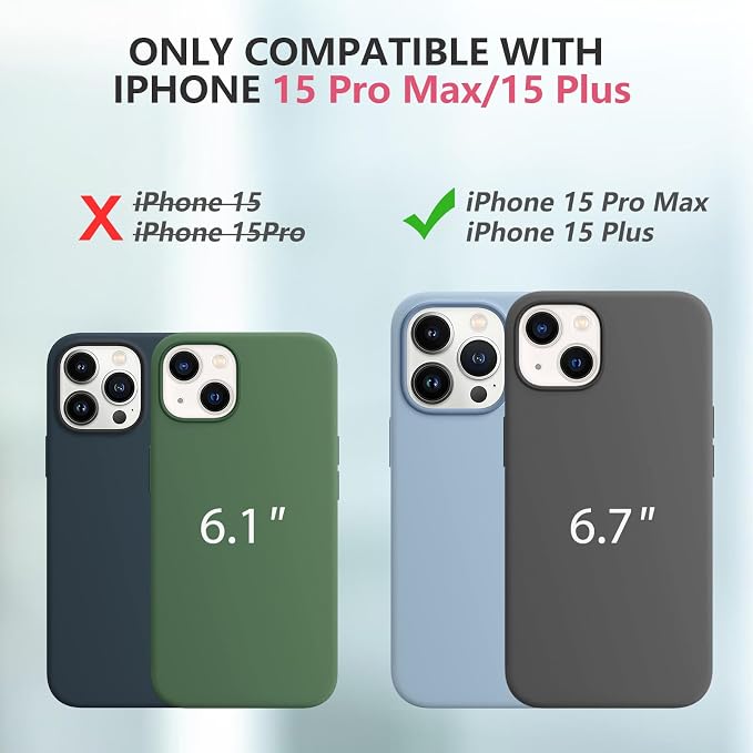 BOPPS Battery Case for iPhone 15 Pro Max/15 Plus【2026 New】 Slim 8000mAh Portable Charger Case 360°Protection Rechargeable Extended Charging case for iPhone 15 Pro Max，iPhone 15 Plus (Black)