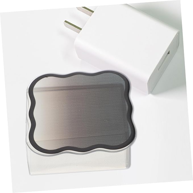 Cute Gradient Power Adapter Sleeve Charger Case Cover for Enhanced and Extended Lifespan Accessory for Phone Chargers and Fast Charge Adapters Black