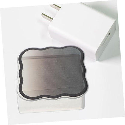 Cute Gradient Power Adapter Sleeve Charger Case Cover for Enhanced and Extended Lifespan Accessory for Phone Chargers and Fast Charge Adapters Black