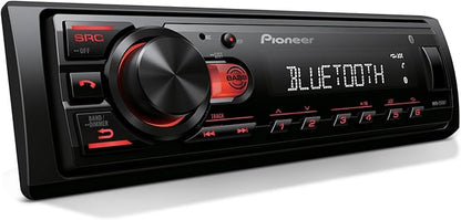 Pioneer MVH-S230BT 1-Din Digital Media Receiver – Bluetooth, USB, 50W x 4 Output, AM/FM Radio, iPhone/Android Compatible, Front/SW (Mono) Selectable RCA Output