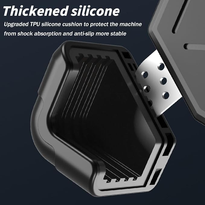 AUCELI Motorcycle Phone Mount, ABS Quick Release Bike Phone Holder for 4.7''-7.2'' Phones, Anti Shake with 360 Rotatable Phone Clip, Handlebar Clamp (Black)