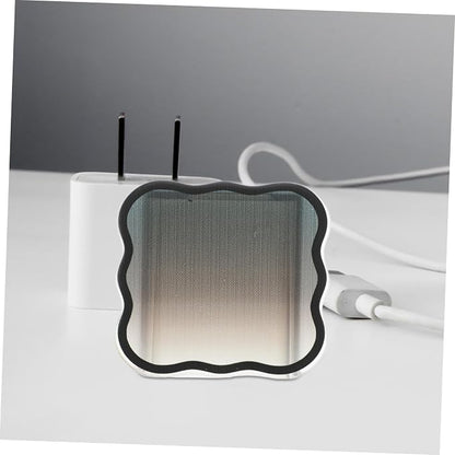 Angoily Cute Charger Cover Fast Charging Decor for Phone Charger Protective Sleeve Black