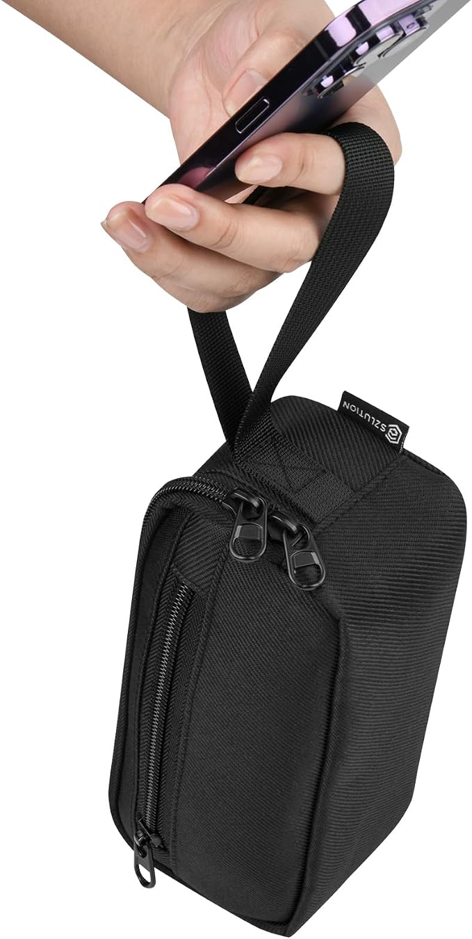 Travel Case Compatible with Anker 737 Power Bank (PowerCore 24K) 3-Port Portable Charger, Storage Bag Pouch for Anker 737 24,000mAh Power Bank - Case Only (Black)
