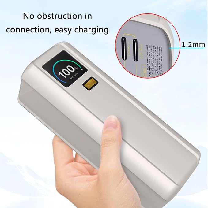 Silicone Case for 212W 25000mAh Portable Charging Protective Case Travel Carrying Case Card Storage Bag