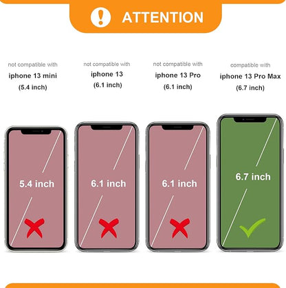 Bocasal Crossbody Wallet Case for iPhone 13 Pro Max, RFID Blocking Leather Purse Case with Card Holder, Protective Handbag Flip Cover with Zipper Wrist Strap Lanyard for Women 5G 6.7 Inch (Black)