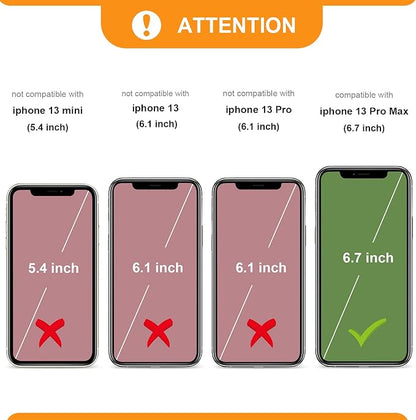Bocasal Crossbody Wallet Case for iPhone 13 Pro Max, RFID Blocking Leather Purse Case with Card Holder, Protective Handbag Flip Cover with Zipper Wrist Strap Lanyard for Women 5G 6.7 Inch (Brown)
