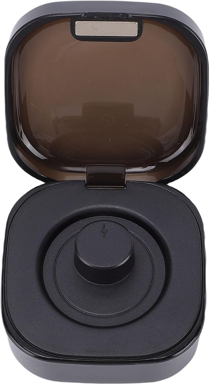Efficient Type C Charging Case Fit for R02 R03 R06 R11M Smart, Portable Magnetic Smart Charger Box for Daily Use (Black)